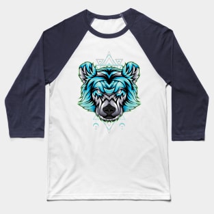 bear ice skating Baseball T-Shirt